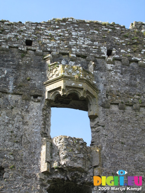 SX03167 Detail of Carew castle